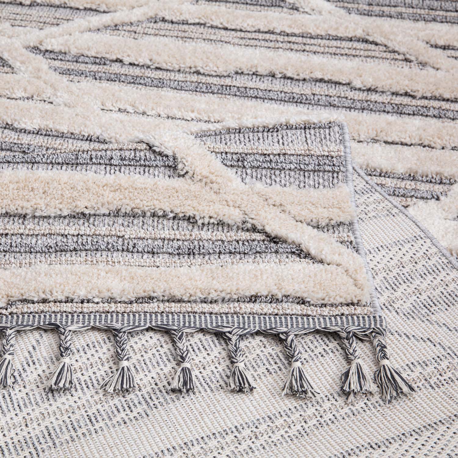 STOCKHOLM MATTA, 810 GRÅ-BLÅ-KRÄMFÄRGAD 